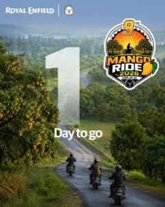 Un jour avant la balade Mango Ride