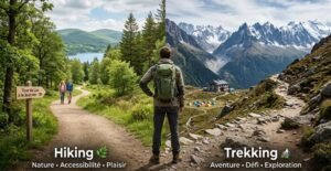 hiking ou Trekking le choix