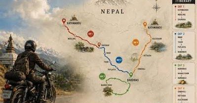 carte trajet map mango ride 9th 2026