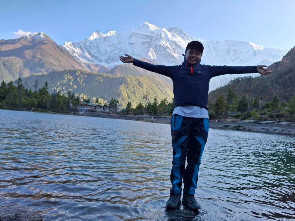 Green lake Nepal GRand espaces